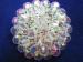 Sparkling Dainty Aurora Crystals & Rhinestones Circle Brooch