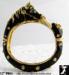Hinged Clamper Bangle Bracelet Horse Head Motif, Bangle
