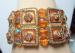 Fires Of Autumn Crystal and Enamel Bracelet