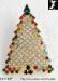 Christmas Tree Pin: Prong Set Rhinestone Christmas Tree Pin