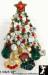 Christmas Tree Pin: Rhinestone Christmas Tree & Gifts Pin