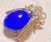 Vintage Cobalt Blue Bug