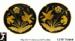Damascene Earrings: Vintage Damascene Earrings Dove