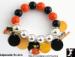 Halloween Bracelet Halloween Stretch Charm Bracelet ST