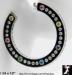 Lucite Rhinestone Earrings: Plastic Rhinestone Hoop Earrings