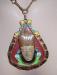 Cobre Mexican Figural Pendant Necklace
