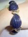 Navy Blue and Rhinestone Bracelet