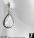 Earrings: Marcasite Cubic Zirconia Sterling Silver Earrings