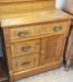 American Oak Commode Washstand Dresser