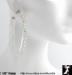 Clear Lucite Aurora Borealis Clear Rhinestone Hoop Earrings