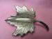 Signed Beau Sterling Silver Dainty Leaf Pin/Brooch