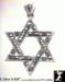 Star of David Pendant: Marcasite Sterling Star of David