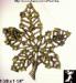 Leaf Pin: Rhinestone Leaf Pin Pendant, Autumn Leaf Jewelry