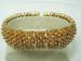 Signed Sarah Coventry Gold Tone Beaded Bracelet