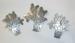 Mexican Sterling Cactus Brooch and Earrings