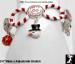 Christmas Bracelet: Christmas Stretch Charm Bangle Bracelet