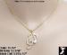 Musical Note Necklace: Treble Clef, 8th Note Necklace G.T.
