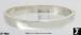 Sterling Silver Bangle Bracelet: 5/8'' Wide Sterling Bangle