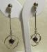 Fun To Wear Silver Drop Earrings !