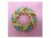 Signed Florenza Turquoise Blue Beads & Gold Tone Brooch/Pin