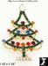Christmas Tree Pin: Colorful Rhinestone Christmas Tree Pin