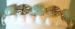 Jade Bracelet Natural Green Gems 14 kt. Gold