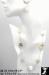 Necklace Set: Long Pearlized Coin Bead Chain Necklace Set