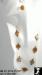 Necklace Set: Long Pearlized Coin Bead Chain Necklace Set '