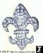 Fleur D' Lis Pin: Clear Rhinestone Fleur D' Lis Pin Brooch