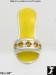 High Heel Shoe Pendant: Sterling Fashion Shoe Pendant Yellow