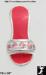 High Heel Shoe Pendant: Pink Fashion Shoe Pendant Sterling