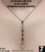 Sterling Necklace: Sterling Semiprecious Stone Y Necklace