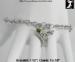 Martini Charm Bracelet: Rhinestone Martini Charm Bracelet