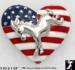 Democratic Donkey Pin: Political Democratic Donkey Jewelry