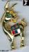 Political Jewelry: Democratic Donkey Lapel Pin Gold Tone