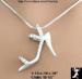High Heel Sandal Shoe Pendant Necklace | Mini Shoe Jewelry