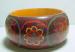 Fun Hand Painted Wood Bangle