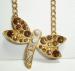 Large Stately Butterfly Necklace