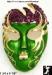 Mardi Gras Jewelry: Rhinestone Mardi Gras Mask Pin Brooch