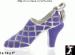 High Heel Shoe Pendant: Mini Fashion Shoe Pendant Sterling