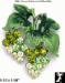 Grapes Pin: Green Rhinestone Grapes Fruit Pin, Grapes Brooch