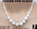 Rose Quartz Beads Necklace Set: Rose Quartz Necklace Set