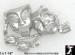 Comedy Tragedy Thespian Mask Roses Pin Brooch Silver Tone