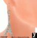 Eiffel Tower Earrings:  Rhinestone Eiffel Tower Earrings