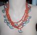 Fabulous Coral and Silver Fetish Necklace