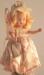 Nancy Ann Storybook -- Hard Plastic Satin Floral Dress Doll