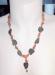 Natural Stone Green and Carnelian Necklace