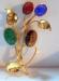 Designed Signed Gold Filled Scarab Brooch