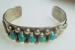 Southwestern Silver and Turquoise Bracelet