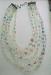 Faceted Crystal Necklace 5 Strands